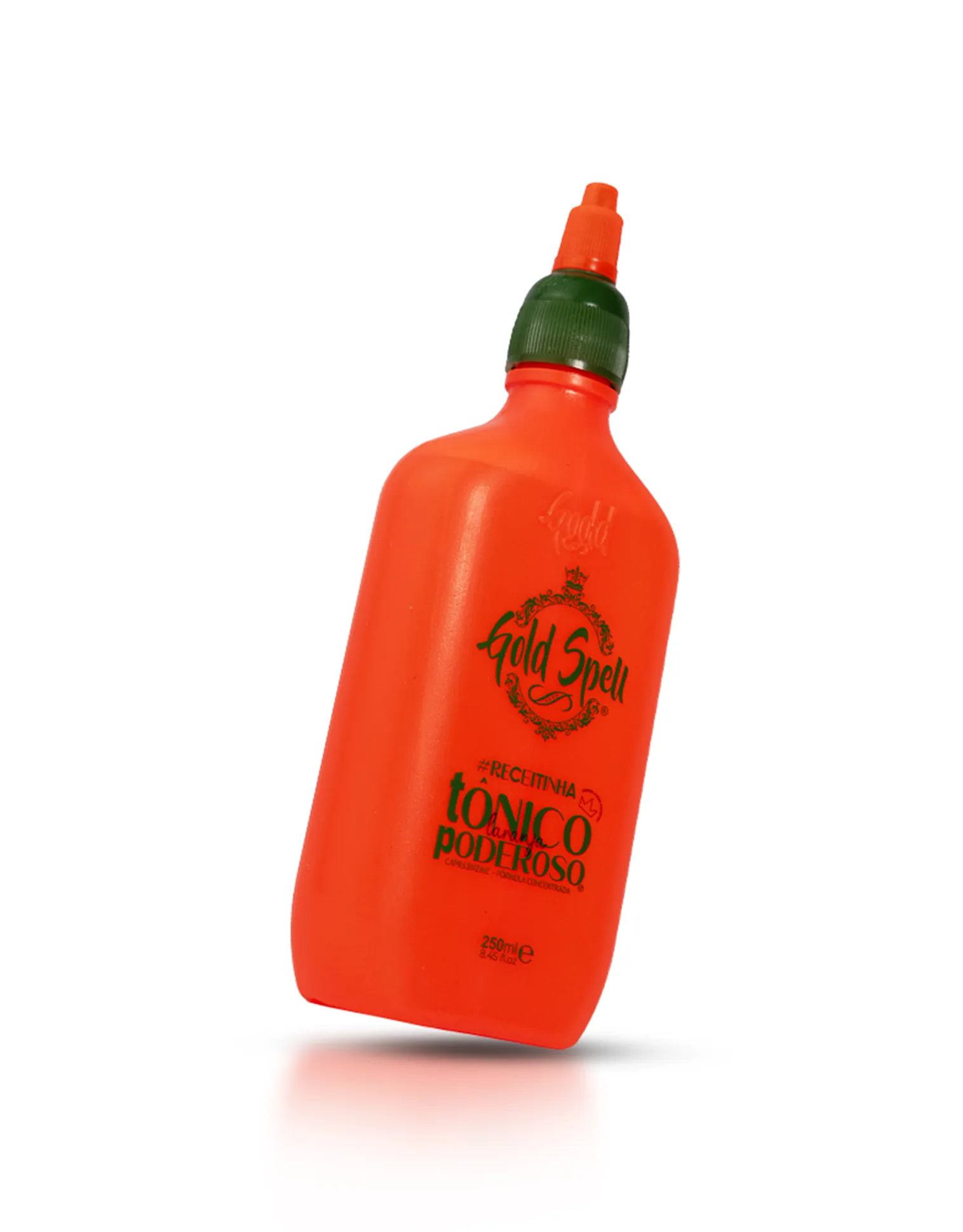 Tônico Poderoso Gold Spell - frasco laranja